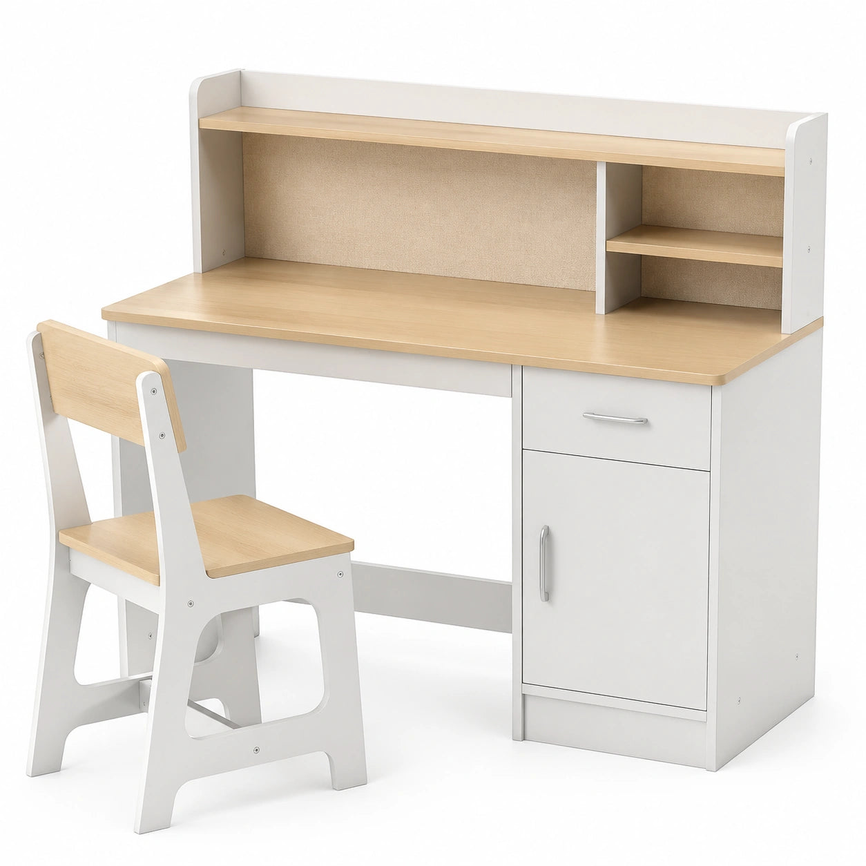 ensemble-bureau-et-chaise-enfant-avec-tableau-en-liege-asxkpq1956mh