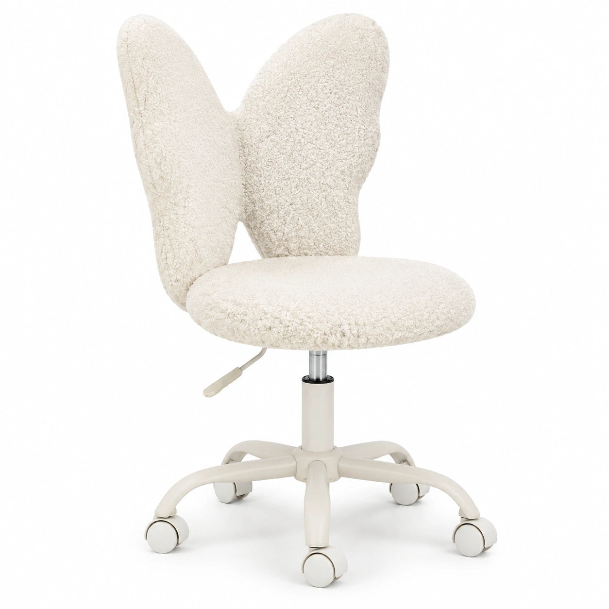 chaise-pivotante-pour-enfant-en-fausse-fourrure-rose-jkcuha1993ul